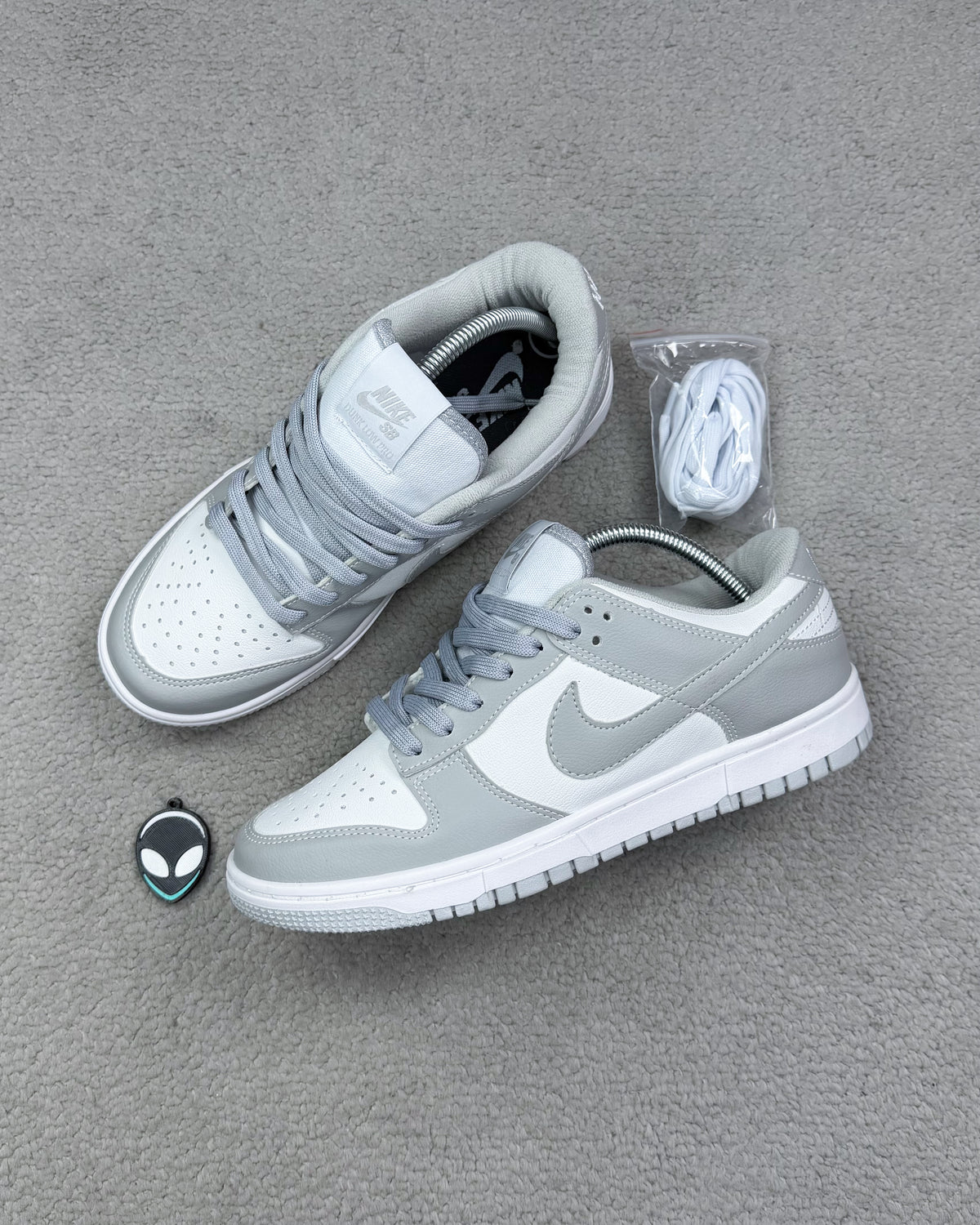 TÊNIS NK DUNK GREY FOG