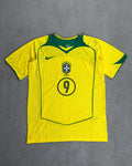 CAMISA RETRÔ BRASIL TOTAL 90 RONALDO 2004/2005