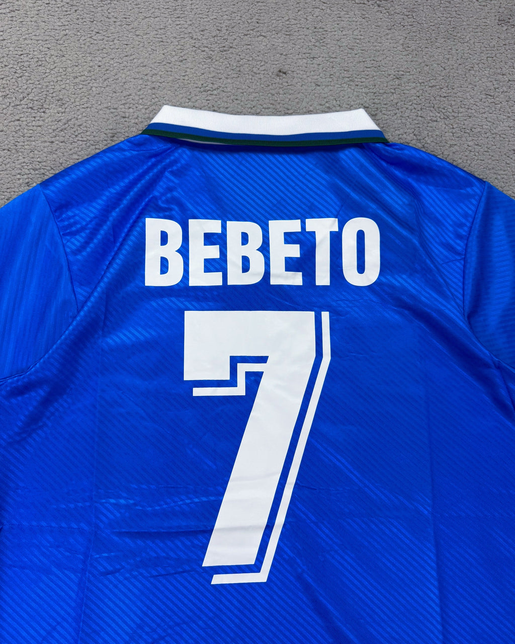 CAMISETA RETRÔ BRASIL BEBETO COPA 1994