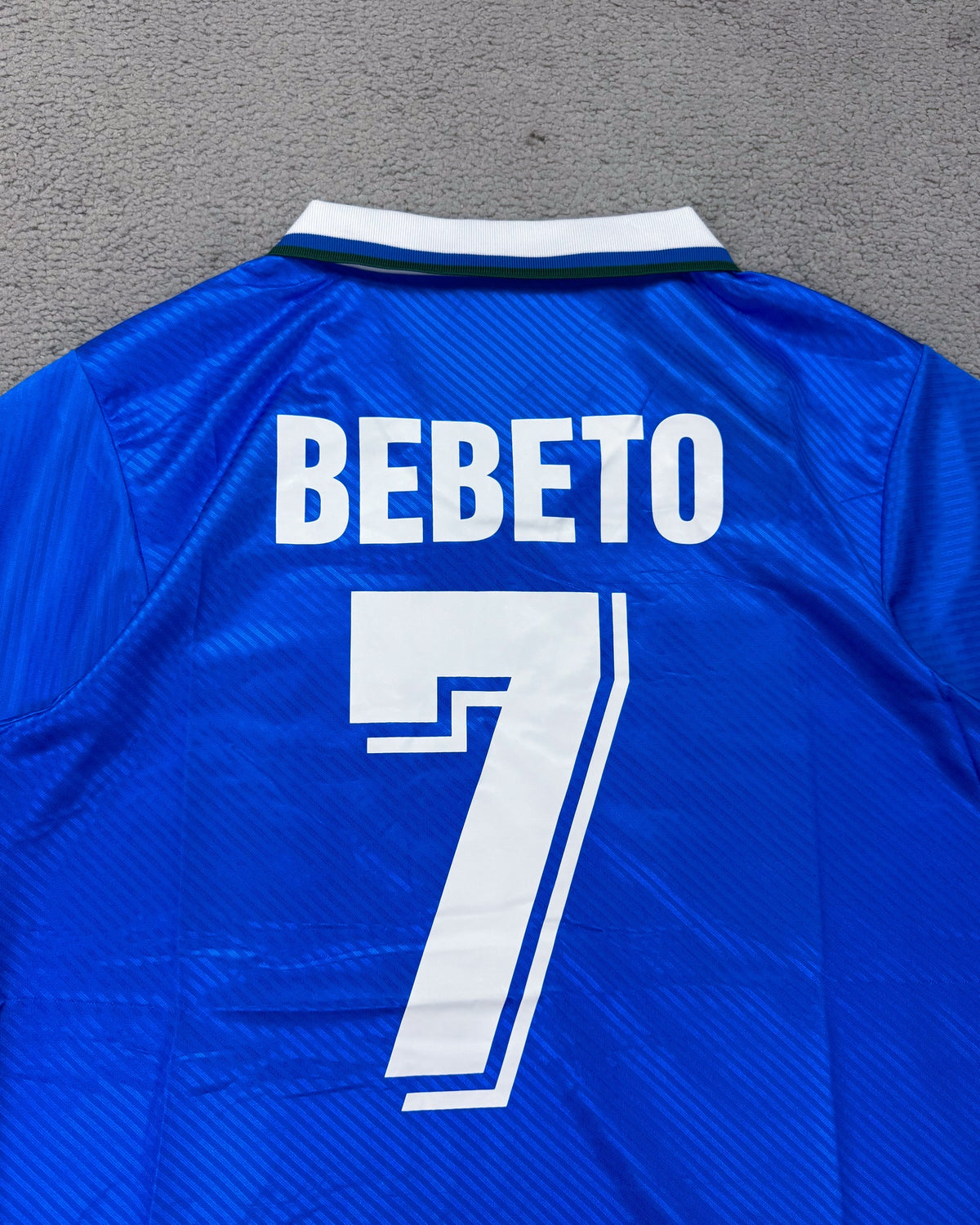 CAMISETA RETRÔ BRASIL BEBETO COPA 1994