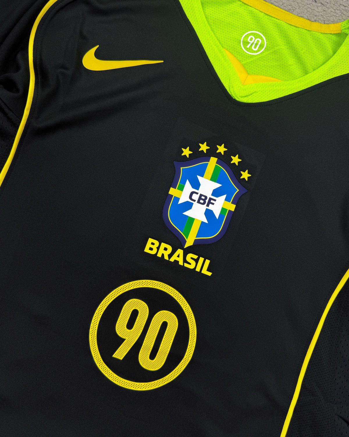 CAMISETA RETRÔ BRASIL TOTAL 90