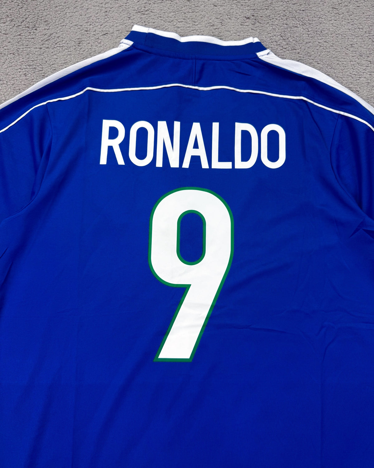 CAMISETA RETRÔ BRASIL RONALDO 98