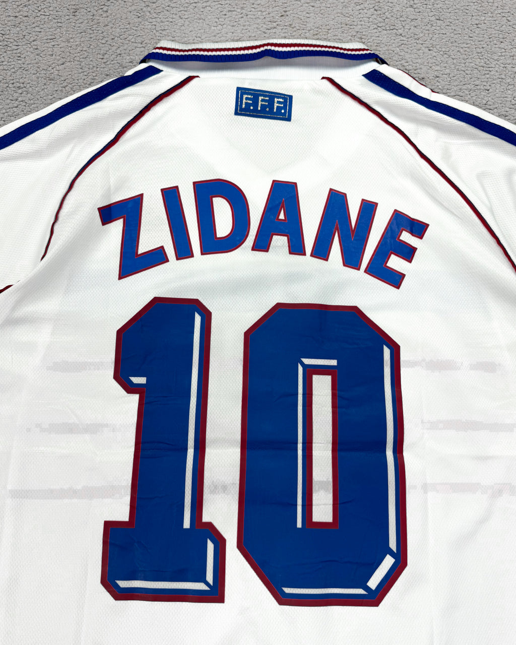 CAMISETA RETRÔ FRANÇA ZIDANE 98