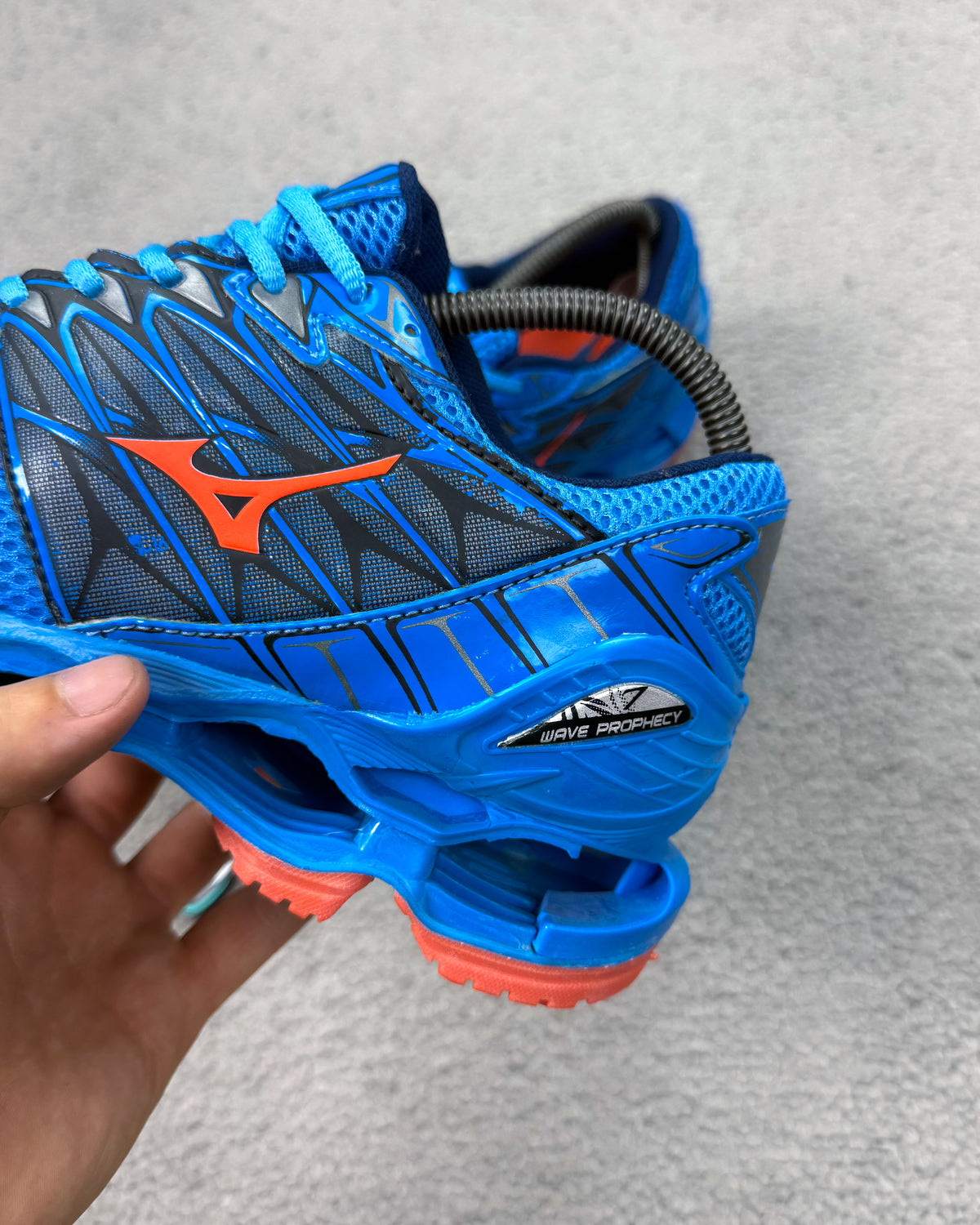 TÊNIS MZ WAVE PROPHECY 7 AZUL/LARANJA