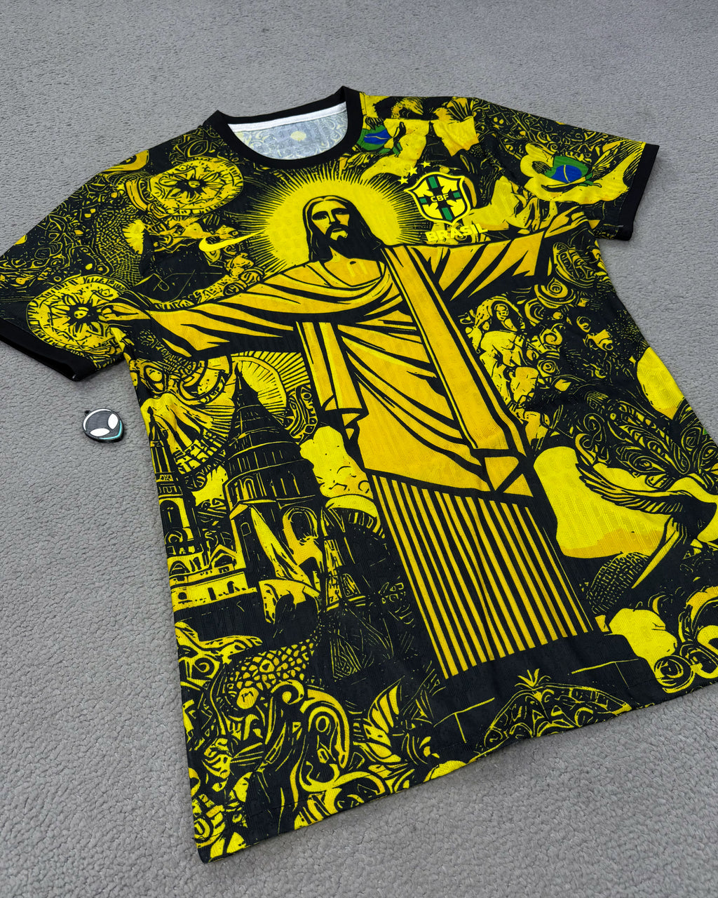 CAMISETA BRASIL EDIÇÃO CRISTO REDENTOR