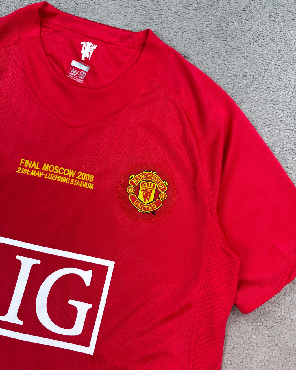 CAMISETA RETRÔ MANCHESTER UNITED CR7 2008