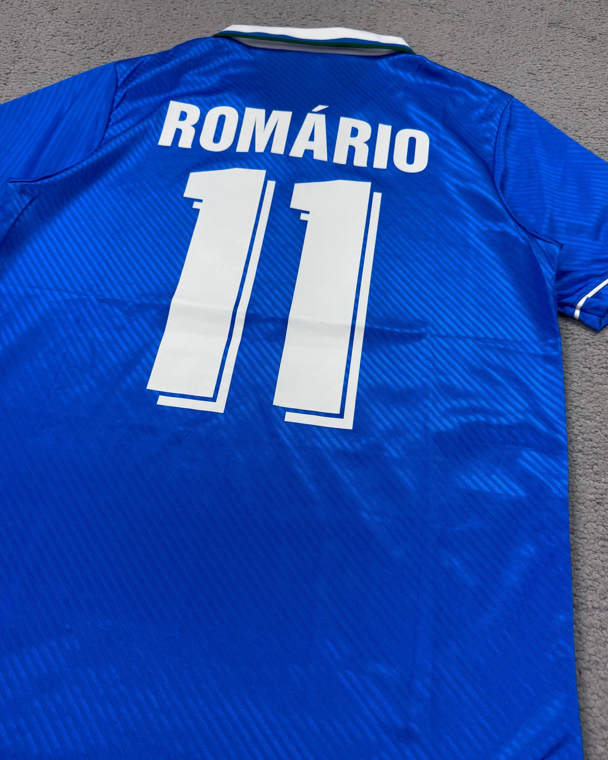 CAMISETA RETRÔ BRASIL ROMÁRIO COPA 1994
