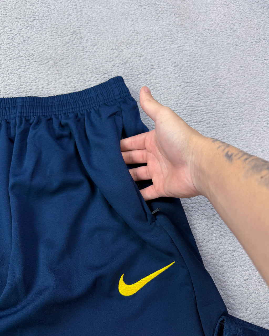 CONJUNTO TREINO BARCELONA AZUL/ ROXO