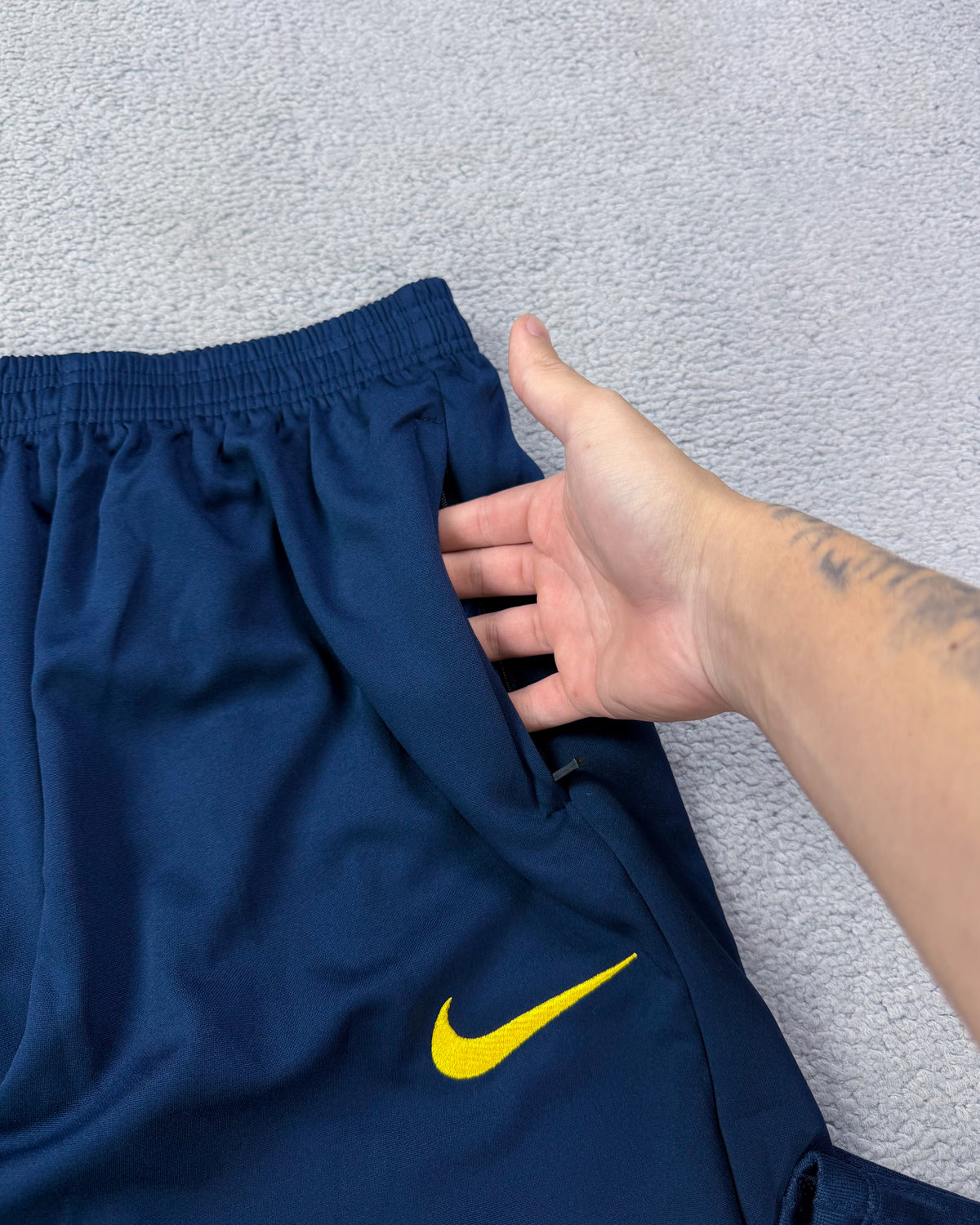 CONJUNTO TREINO BARCELONA AZUL/ ROXO