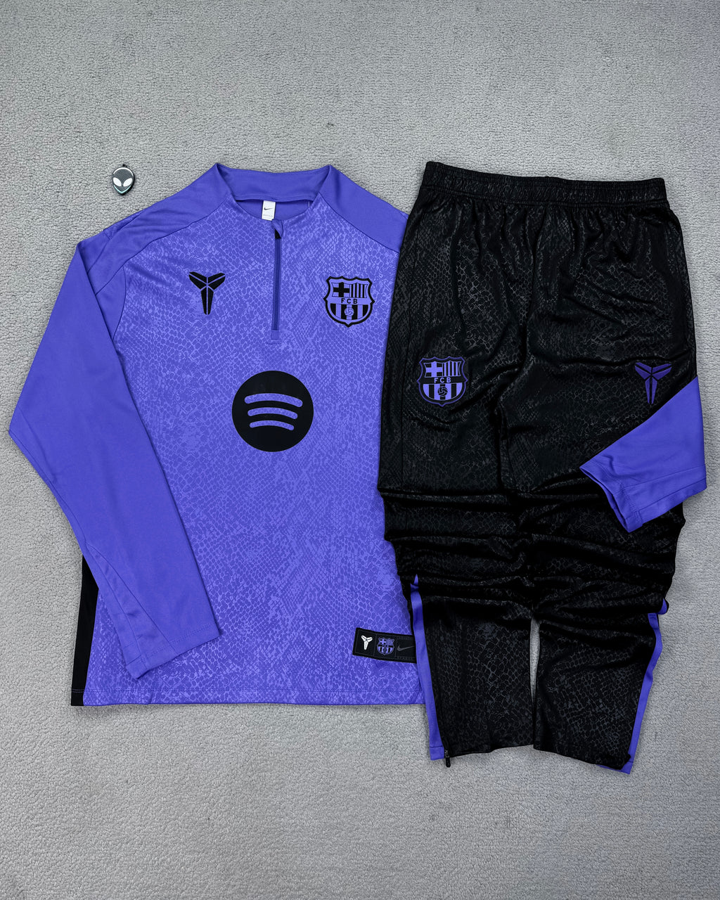 CONJUNTO TREINO BARCELONA - ROXO