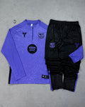 CONJUNTO TREINO BARCELONA - ROXO
