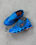TÊNIS MZ WAVE PROPHECY 7 AZUL/LARANJA