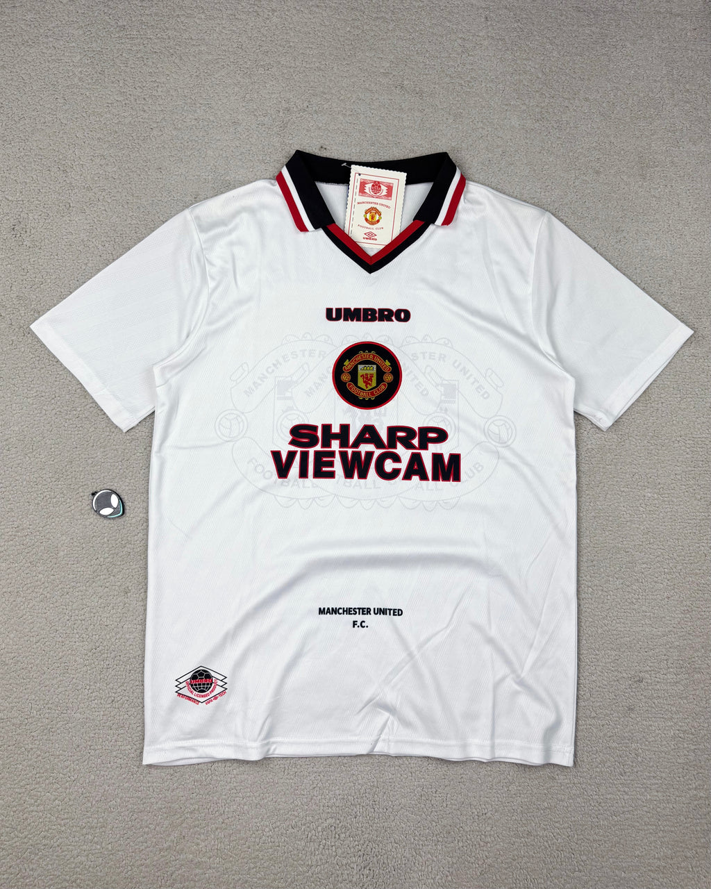 CAMISETA RETRÔ MANCHESTER UNITED CANTONA 96/97