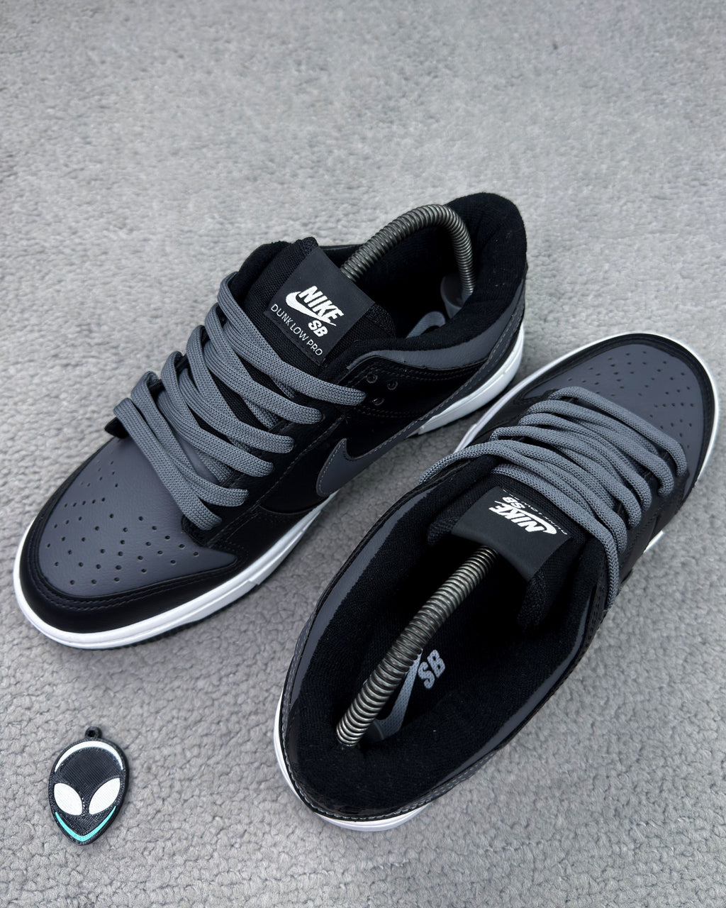 TÊNIS NK DUNK ALL BLACK/GRAY