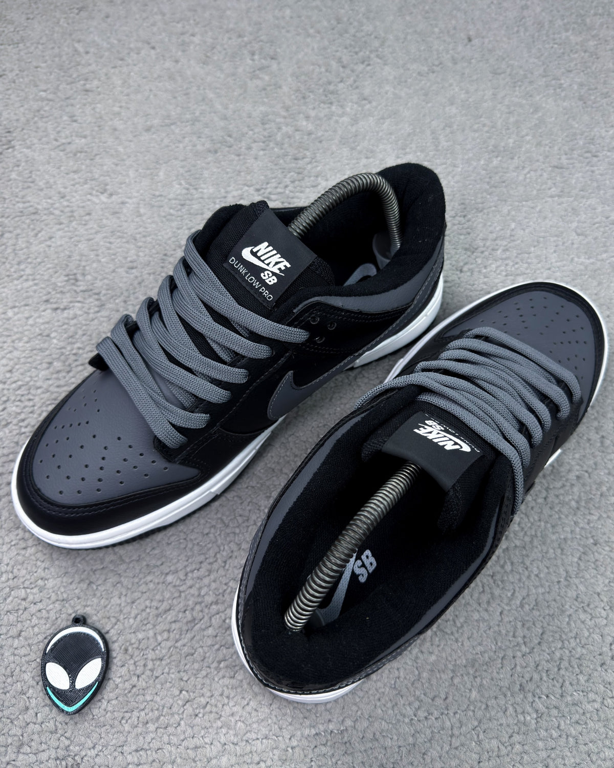 TÊNIS NK DUNK ALL BLACK/GRAY