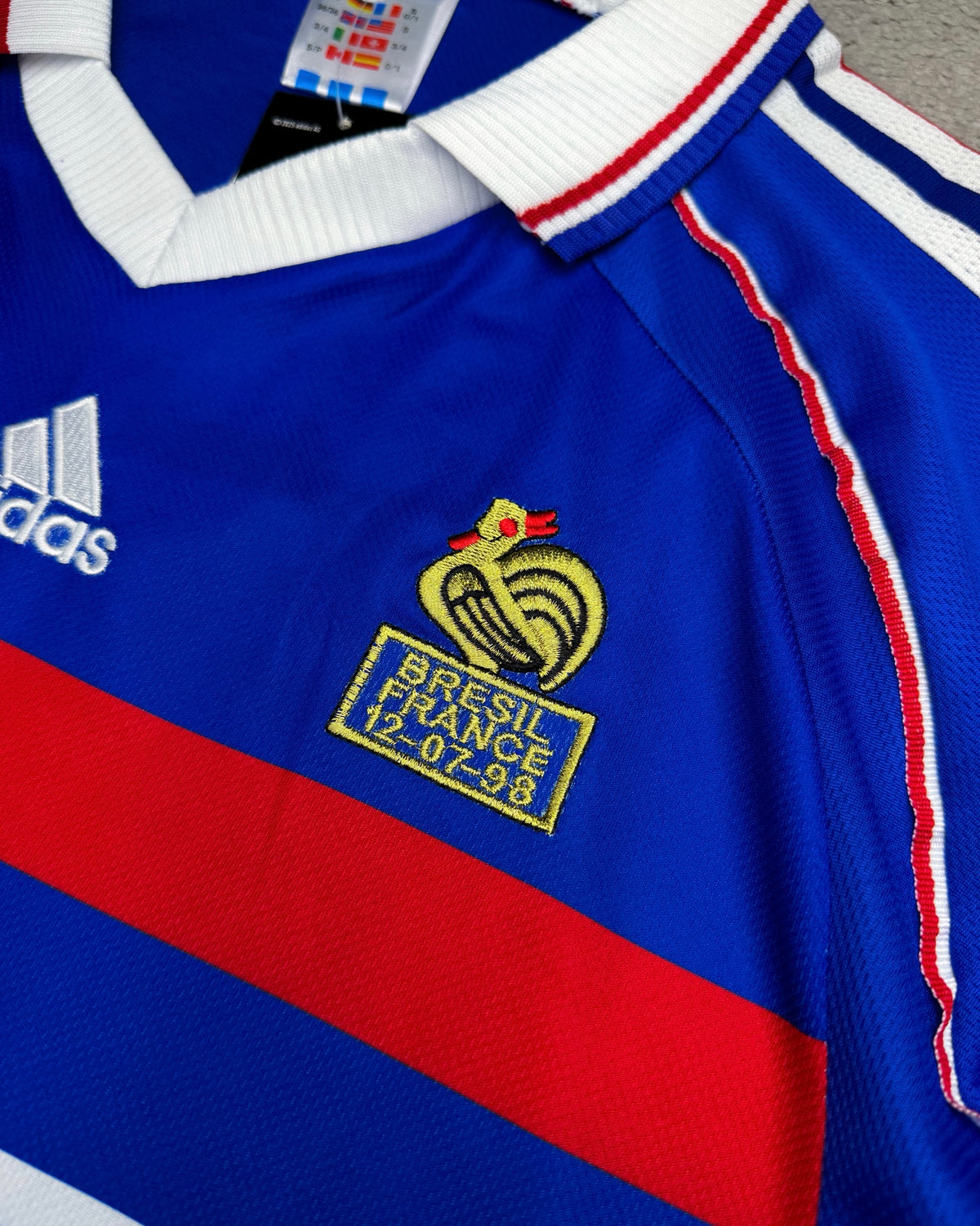 CAMISETA FRANÇA 98 ZIDANE