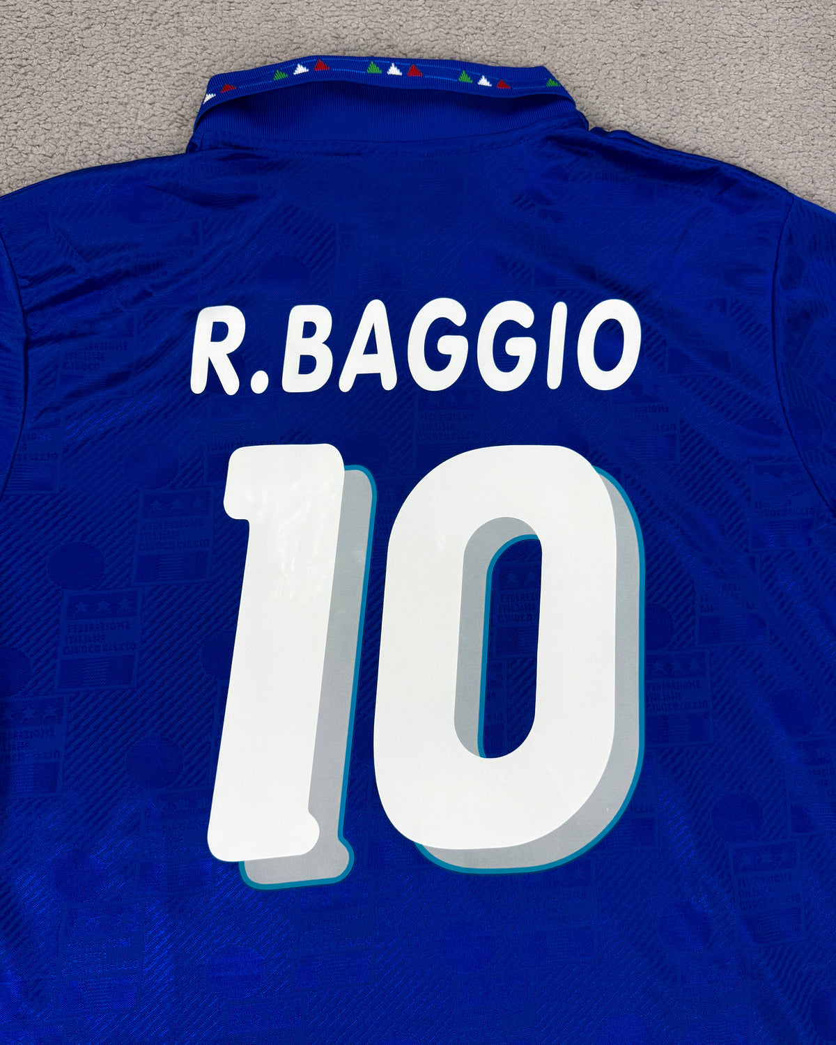 CAMISETA RETRÔ ITÁLIA R. BAGGIO 1994