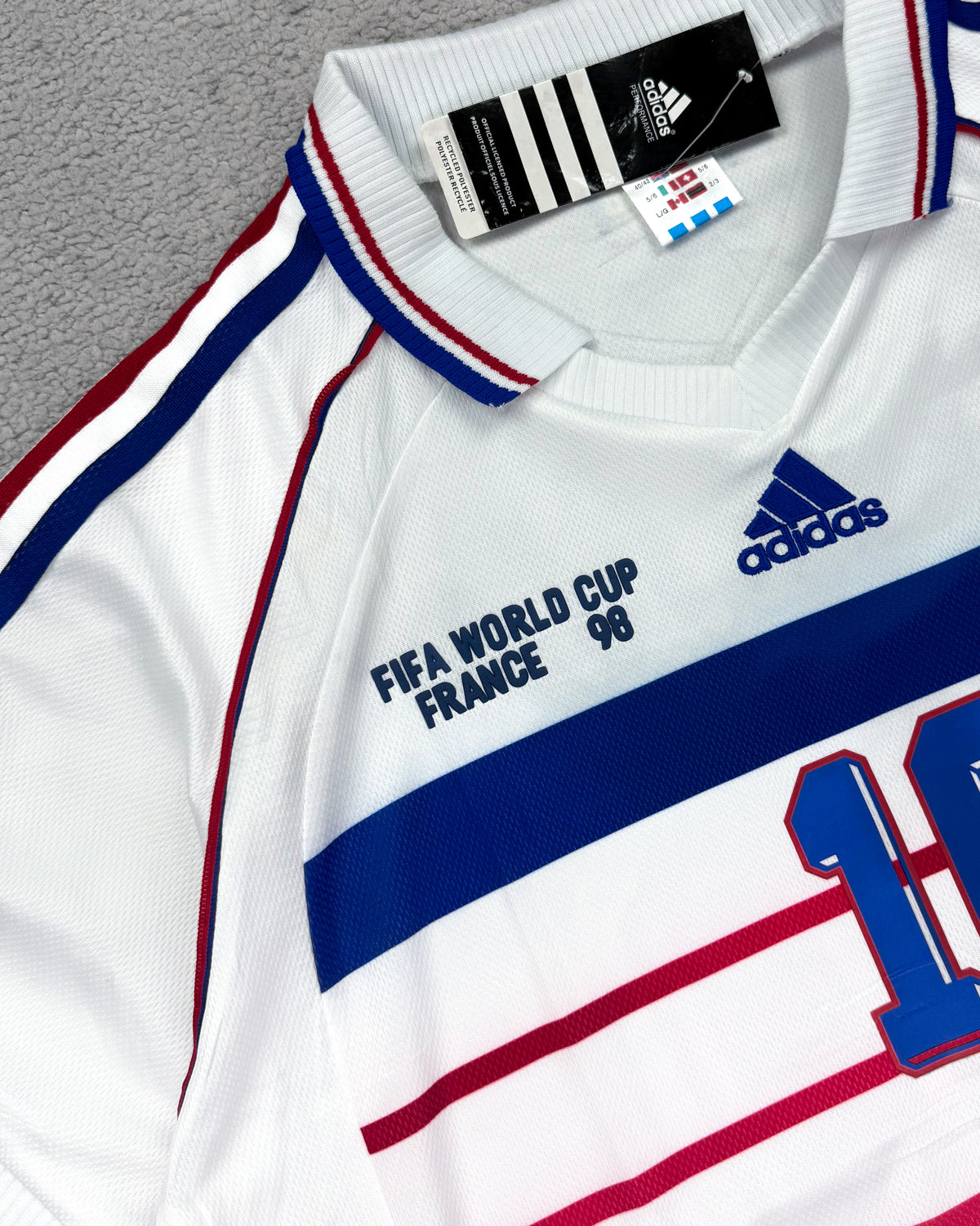 CAMISETA RETRÔ FRANÇA ZIDANE 98