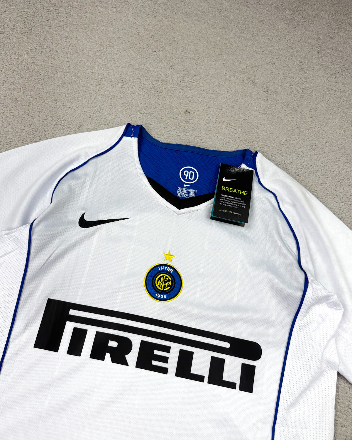CAMISETA INTER DE MILÃO ADRIANO IMPERADOR 2004/2005