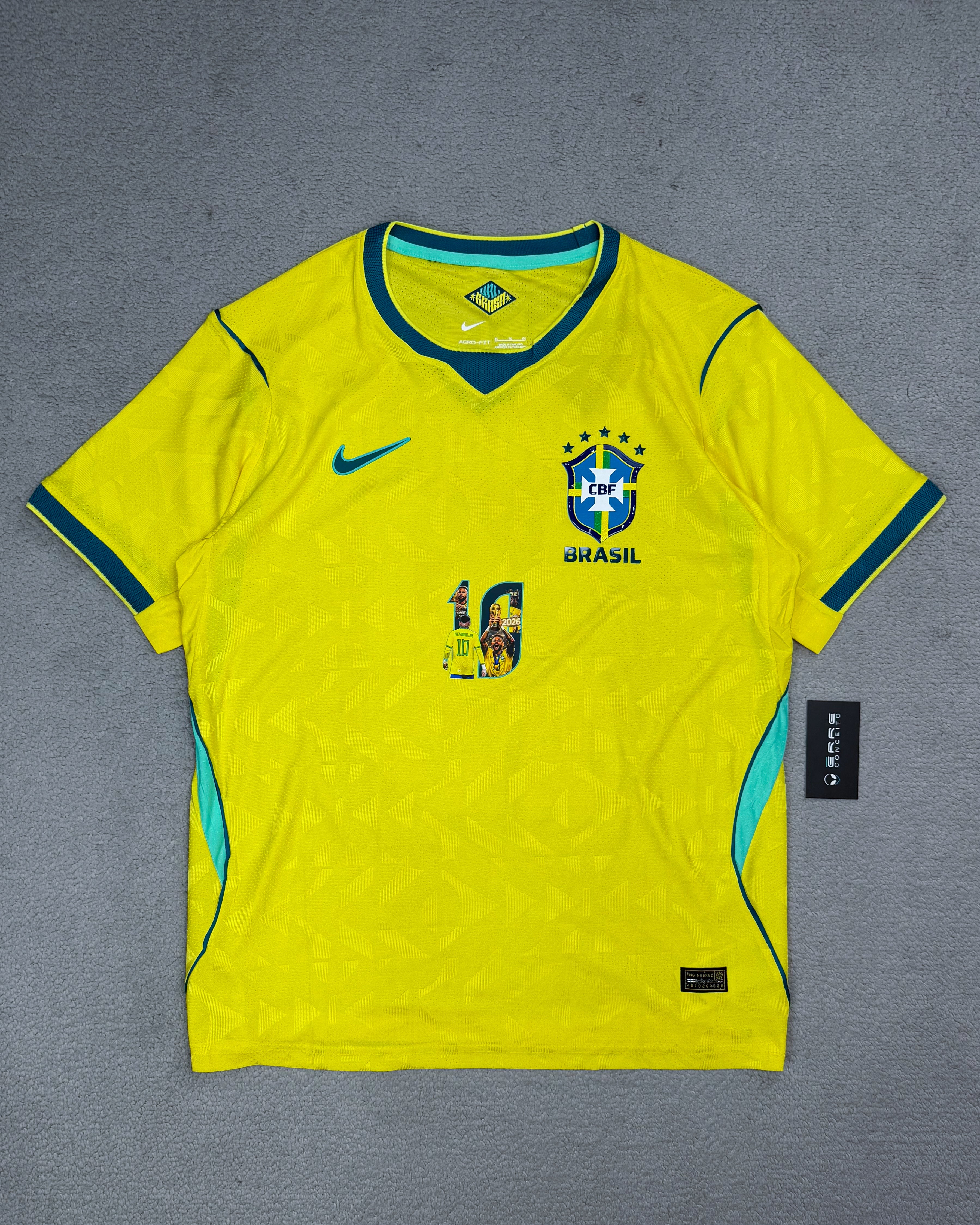 CAMISETA SELEÇÃO BRASILEIRA 2026 NEYMAR