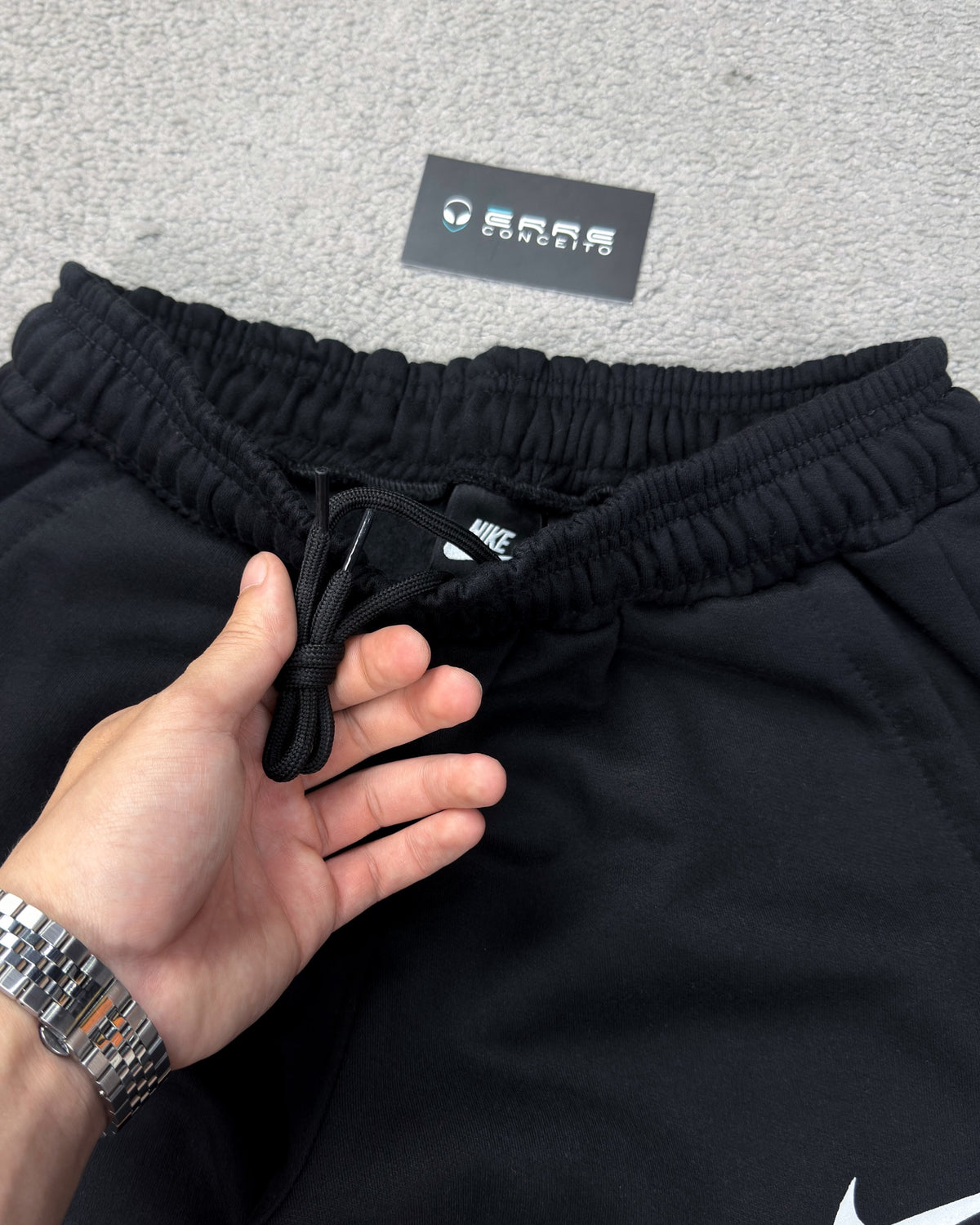 CALÇA MOLETOM NK SWOOSH EMBORRACHADA