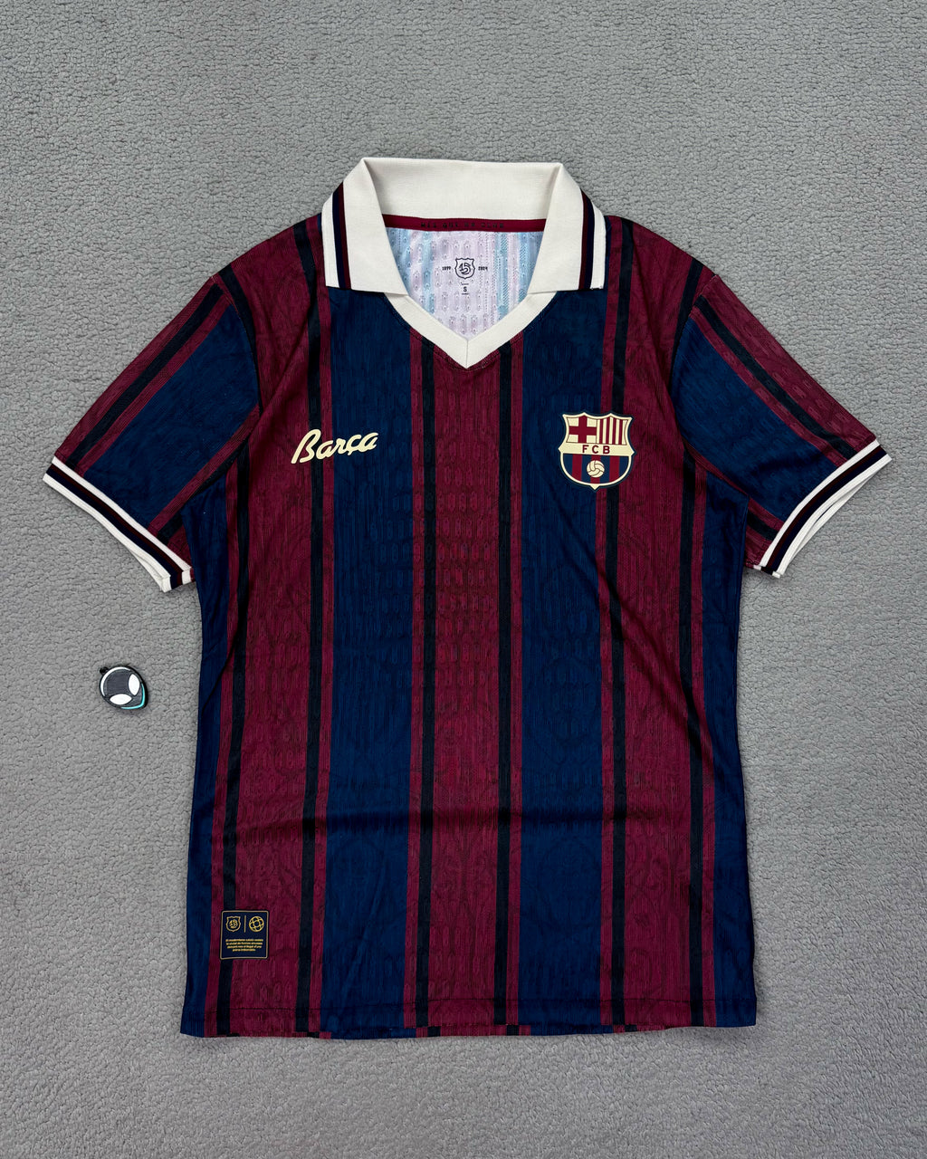 CAMISETA RETRÔ BARCELONA 1899 - 2024