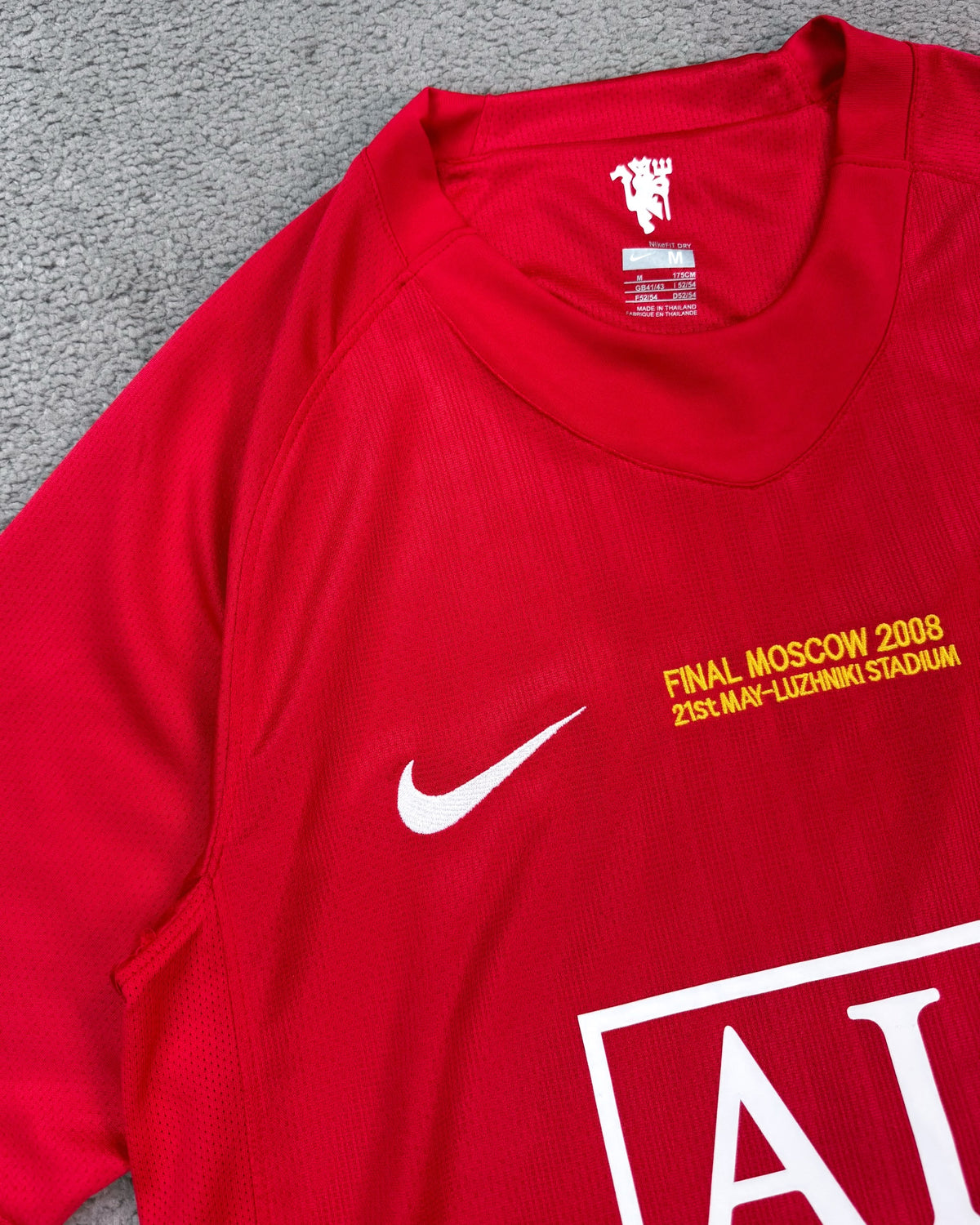 CAMISETA RETRÔ MANCHESTER UNITED CR7 2008