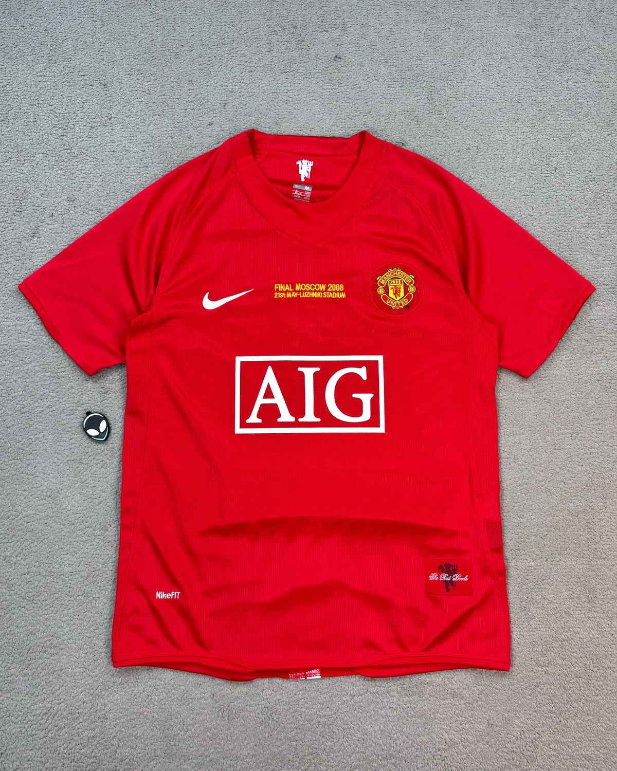 CAMISETA RETRÔ MANCHESTER UNITED CR7 2008
