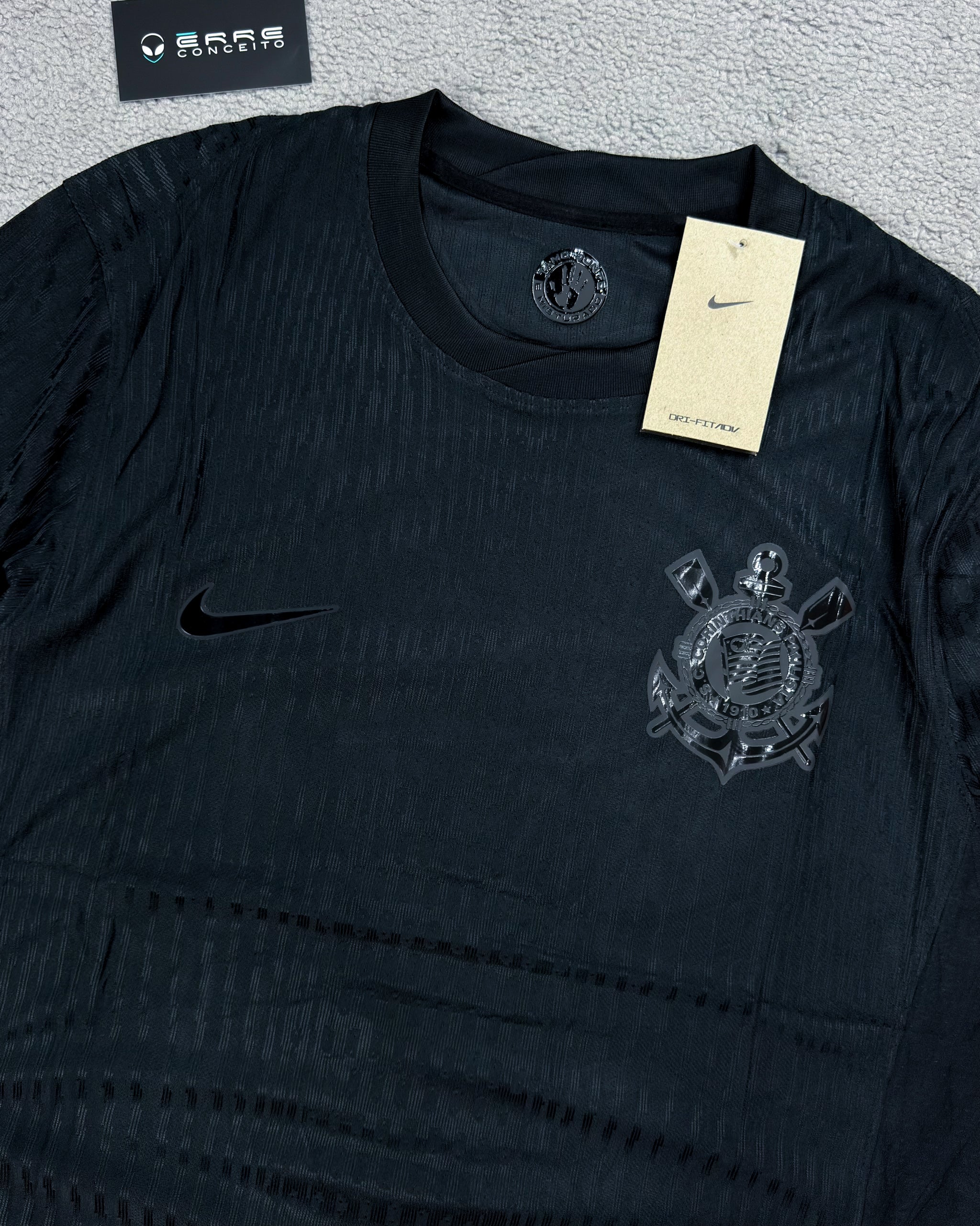 CAMISETA CORINTHIANS ALL BLACK