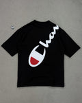CAMISETA OVERSIZED CHAMP LETREIRO