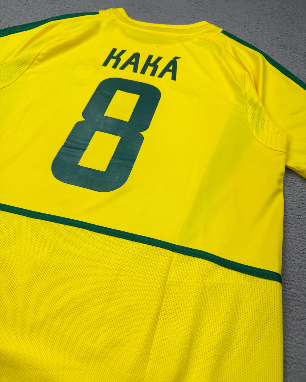CAMISETA BRASIL KAKÁ COPA 2002