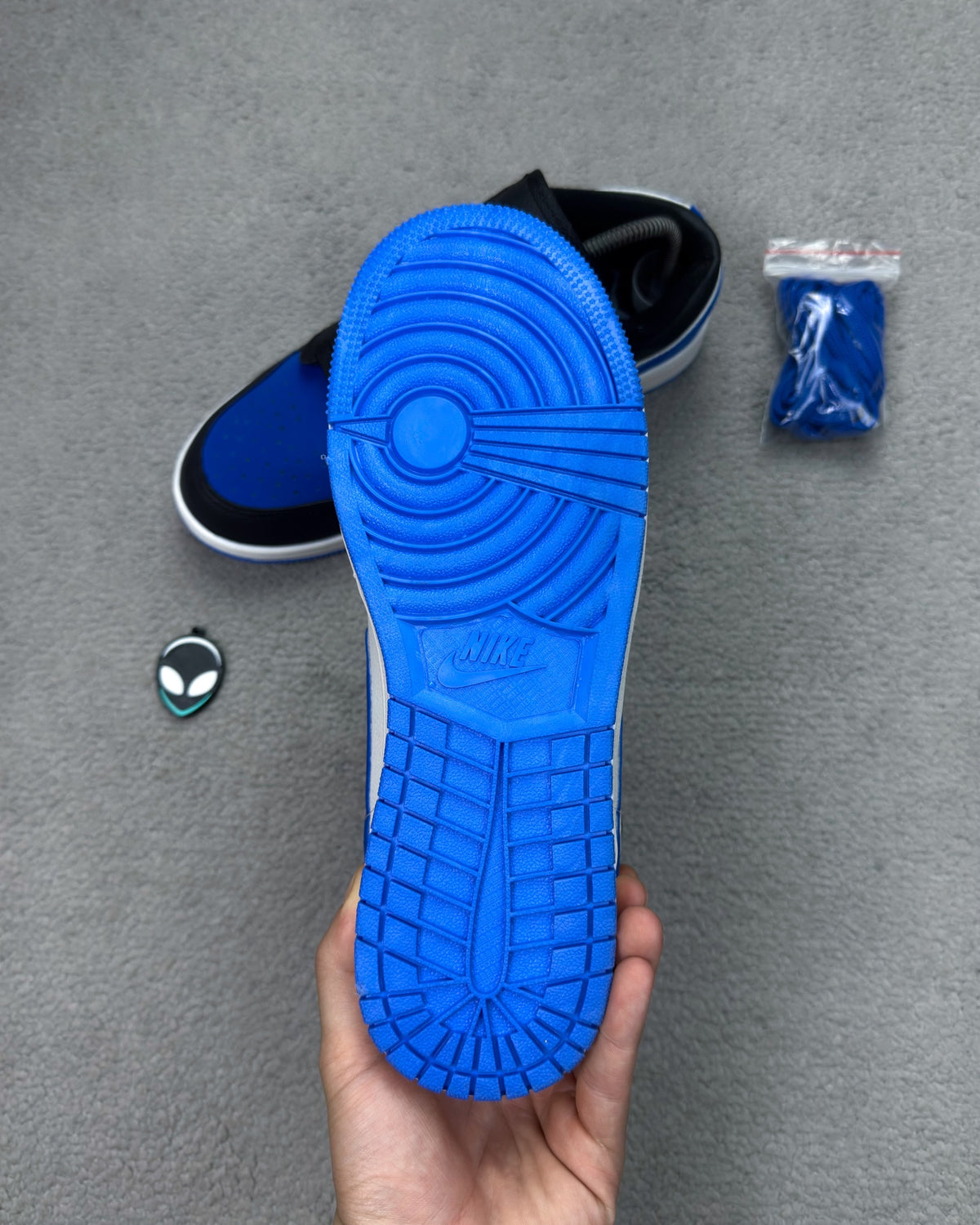 TÊNIS NK AIR JORDAN 1 LOW “ ALTERNATE ROYAL TOE