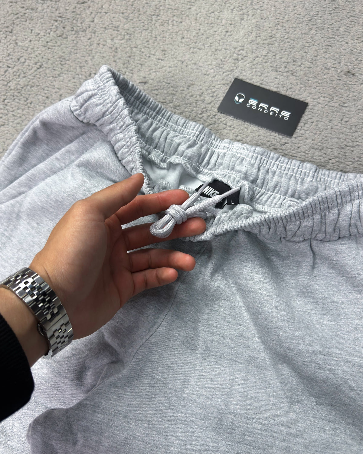 CALÇA NK MOLETOM SWOOSH EMBORRACHADA