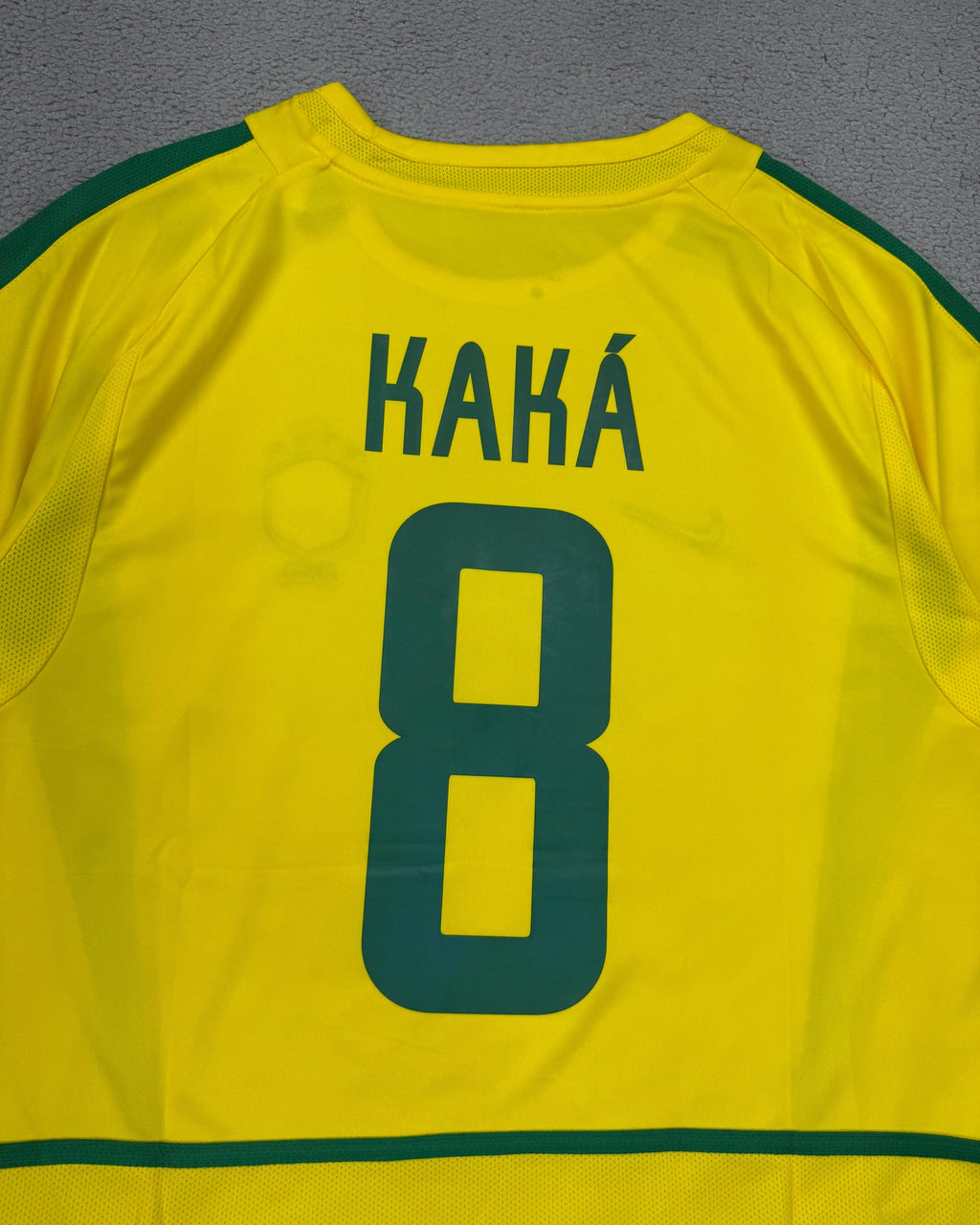 CAMISETA BRASIL KAKÁ COPA 2002