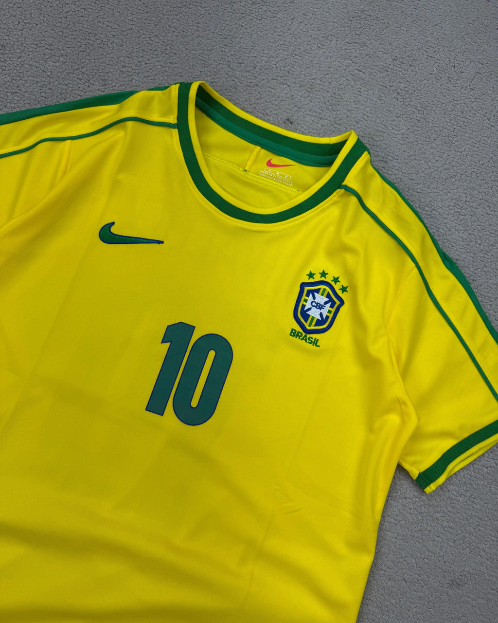 CAMISETA BRASIL RIVALDO COPA 1998