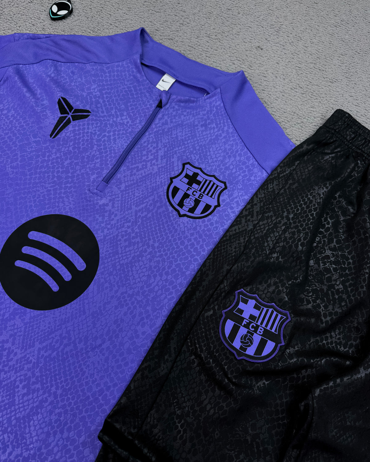 CONJUNTO TREINO BARCELONA - ROXO