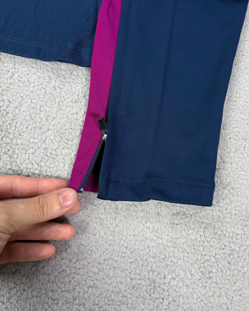 CONJUNTO TREINO BARCELONA AZUL/ ROXO