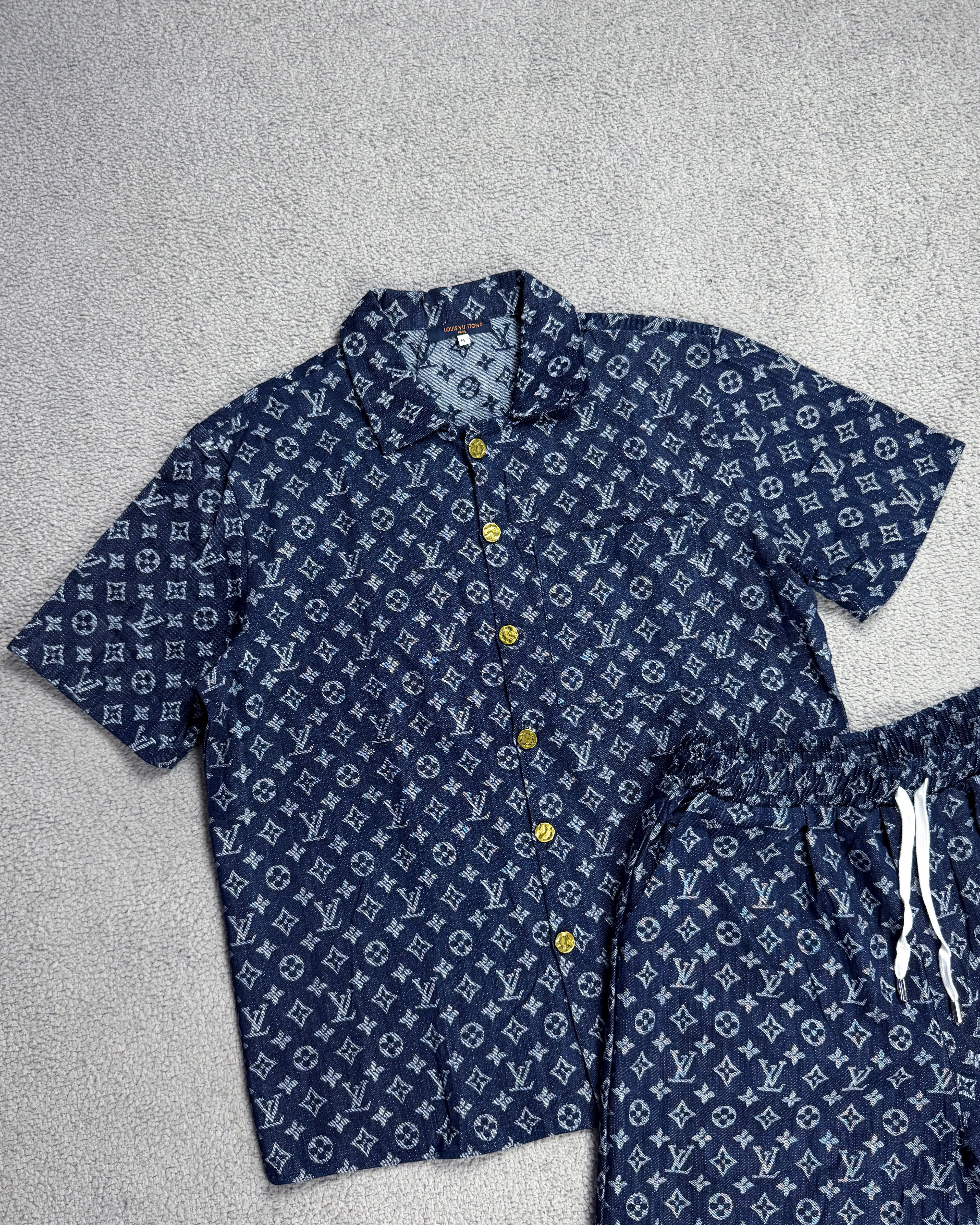 CONJUNTO LV JEANS