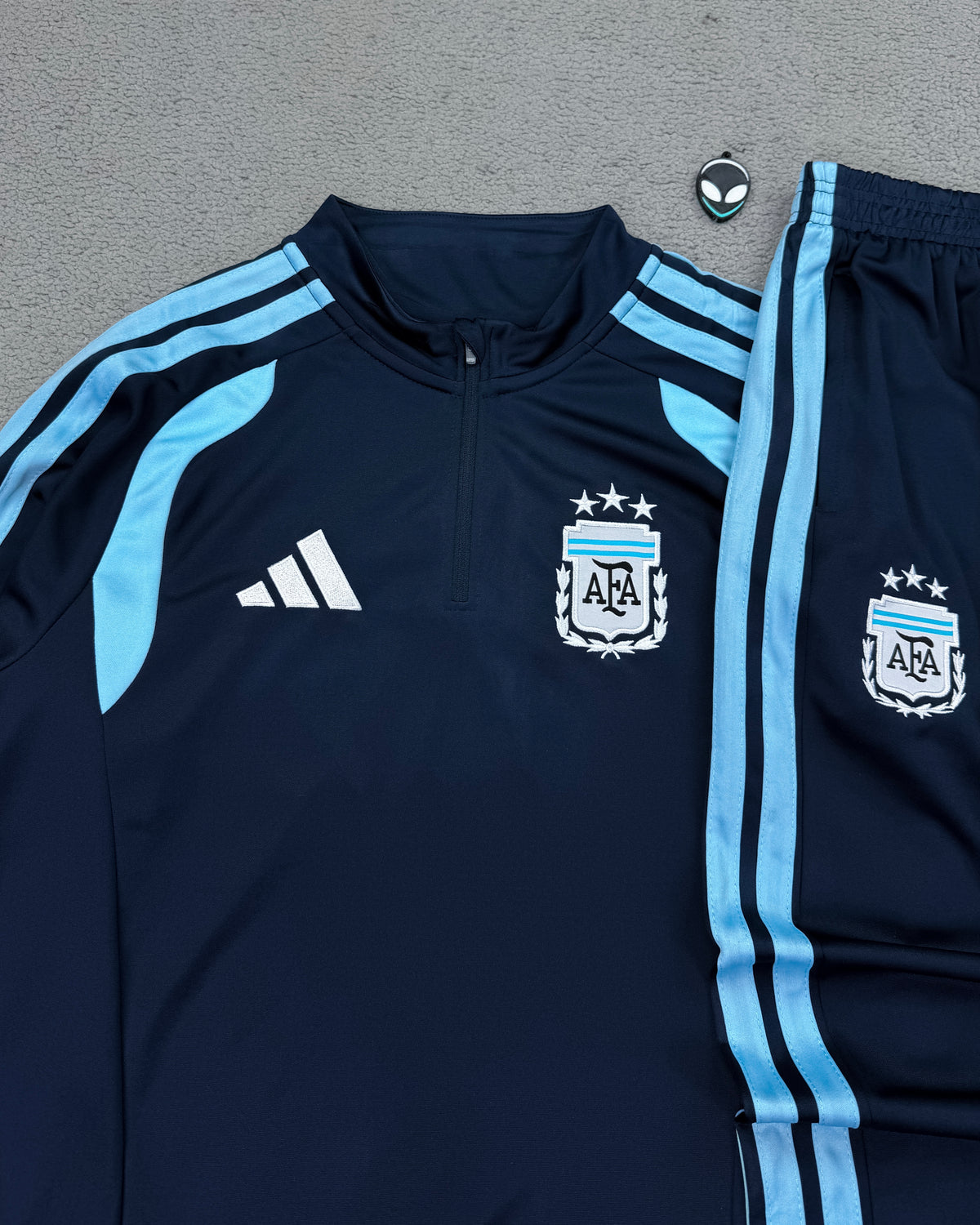 CONJUNTO DE TREINO ARGENTINA - AZUL MARINHO/BEBÊ