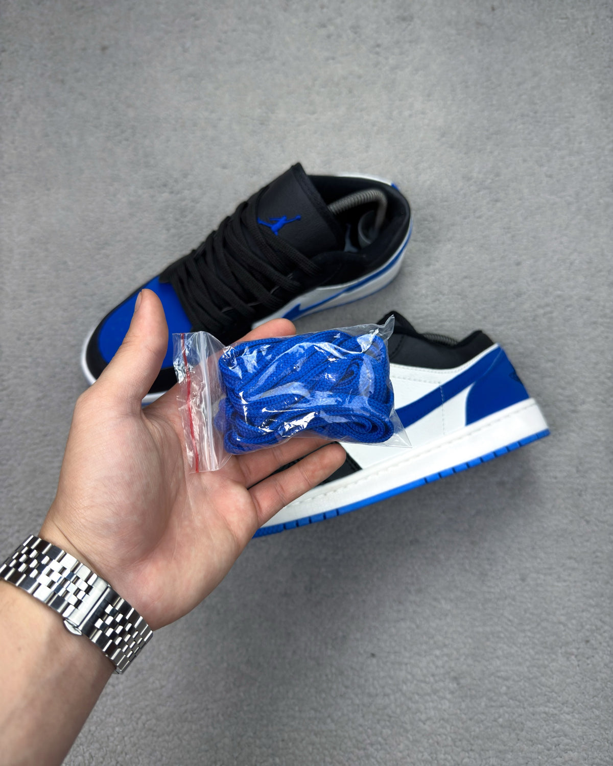 TÊNIS NK AIR JORDAN 1 LOW “ ALTERNATE ROYAL TOE