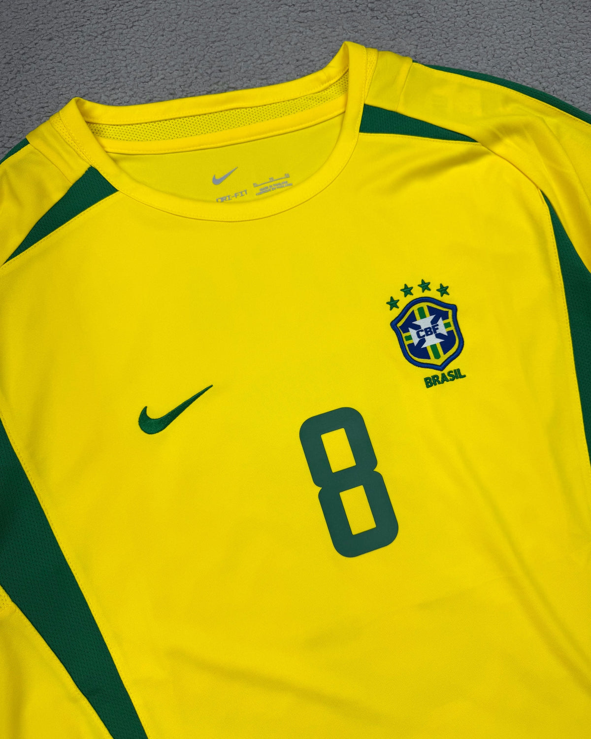 CAMISETA BRASIL KAKÁ COPA 2002