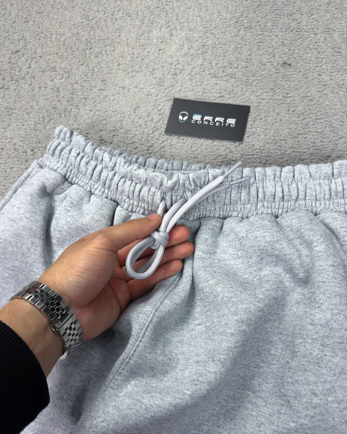 CALÇA NK MOLETOM SWOOSH BORDADA