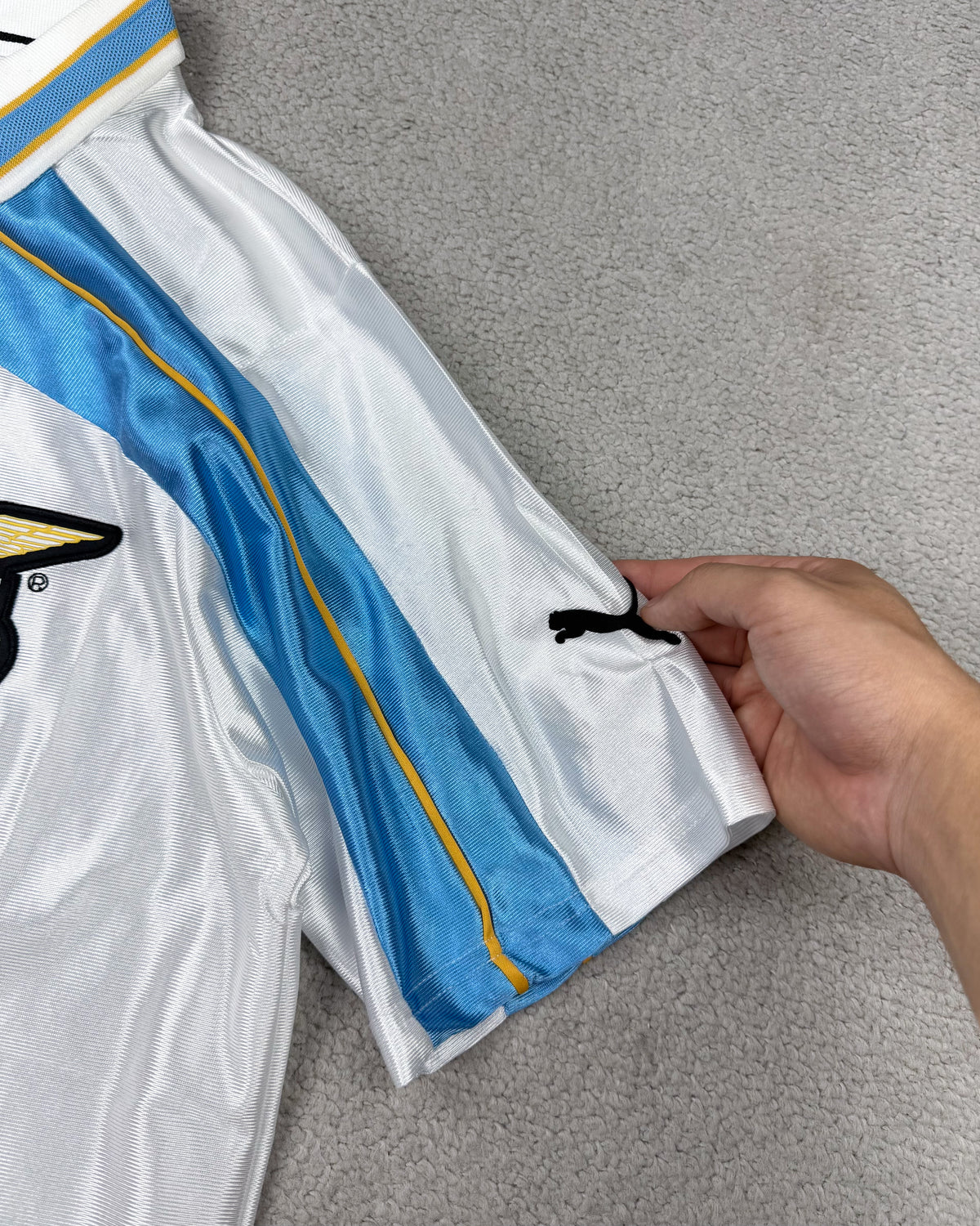 CAMISETA RETRÔ LAZIO 2000 - 2001