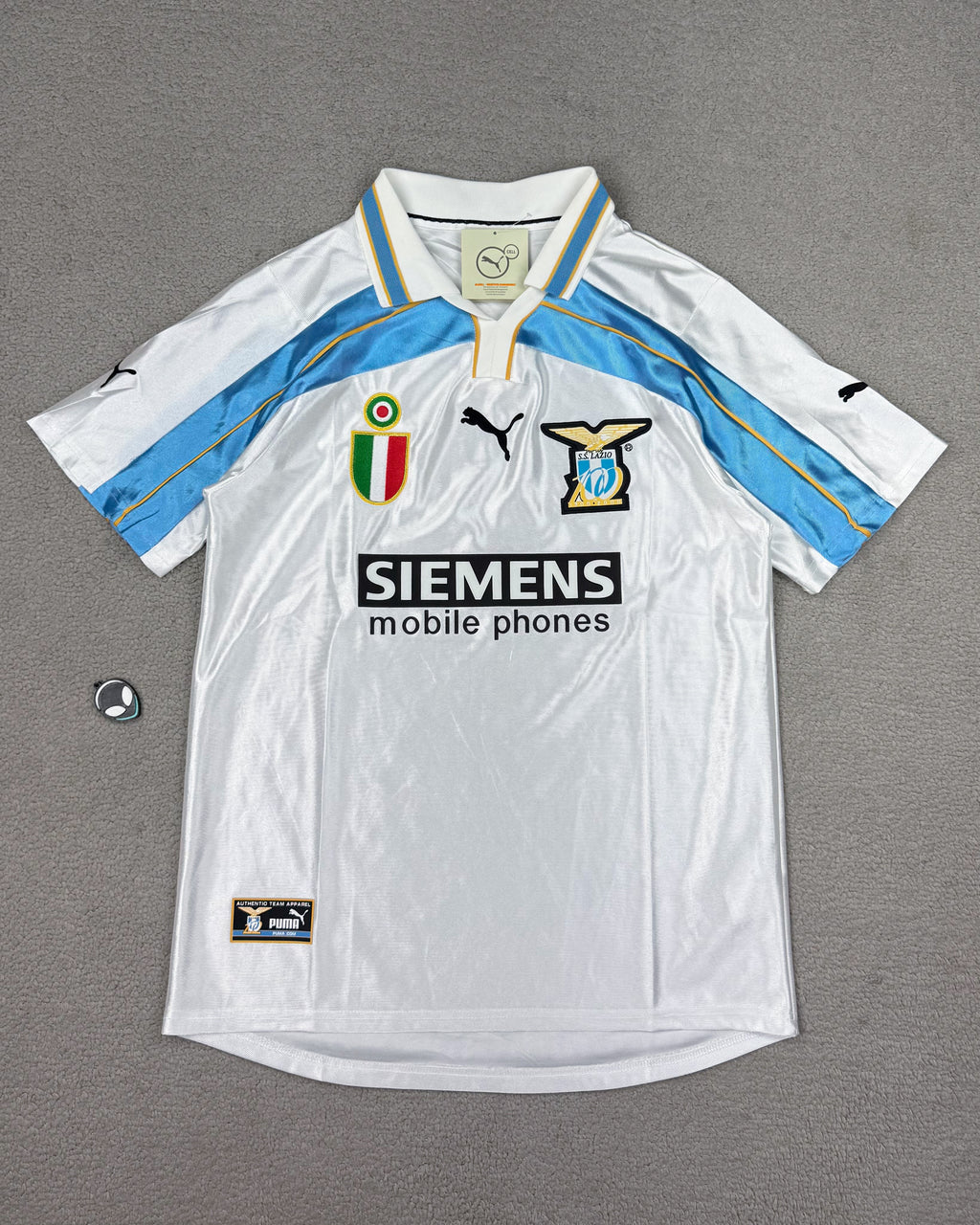 CAMISETA RETRÔ LAZIO 2000 - 2001