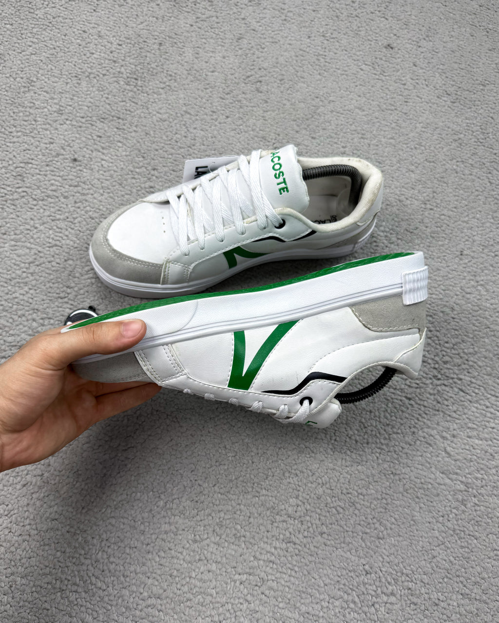 TÊNIS LCST L004 BRANCO/VERDE