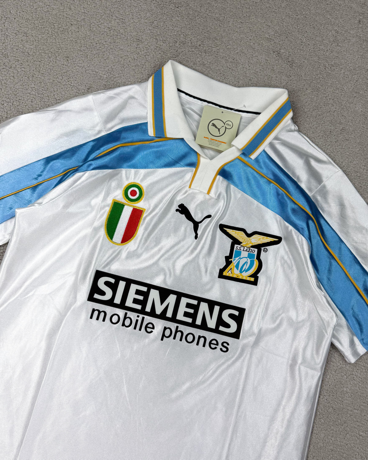 CAMISETA RETRÔ LAZIO 2000 - 2001