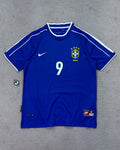 CAMISETA RETRÔ BRASIL RONALDO 98