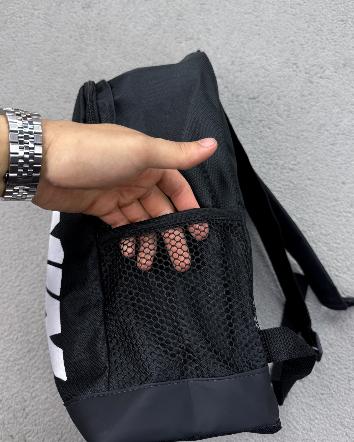MOCHILA NK LETREIRO 2 BOLSOS