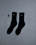 MEIA NK SWOOSH PRETA
