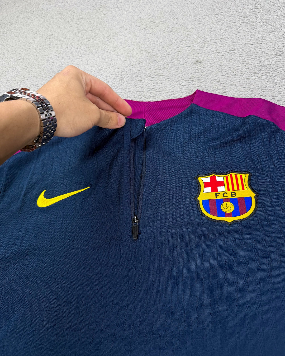 CONJUNTO TREINO BARCELONA AZUL/ ROXO